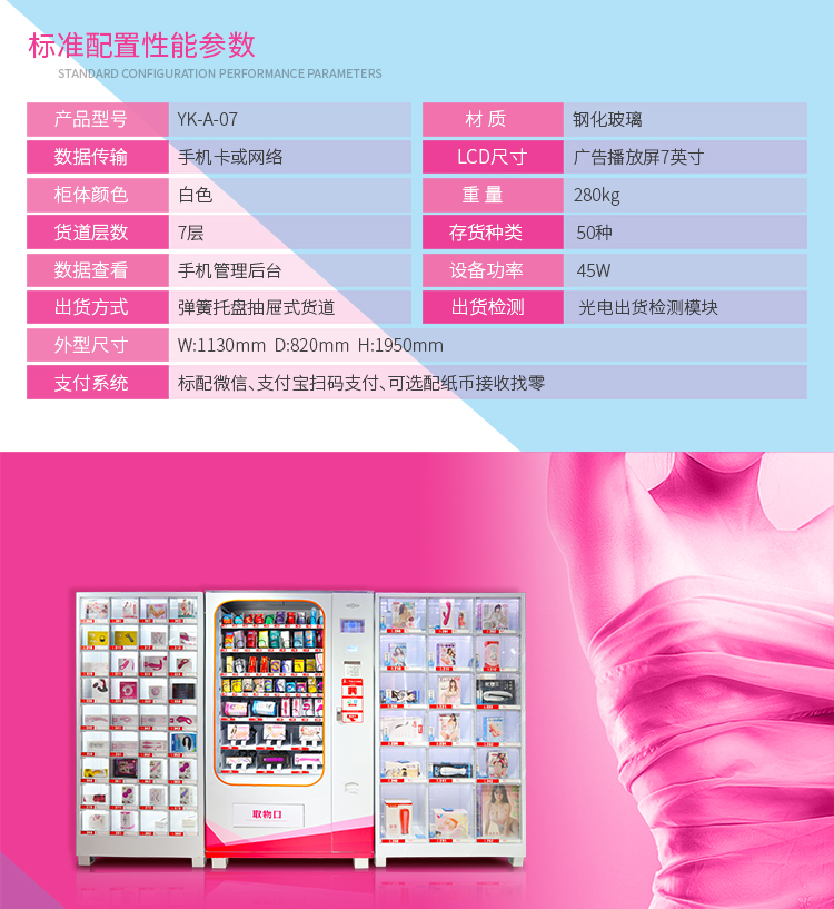 優(yōu)趣生活自動售賣成人用品機 情趣用品無人新零售(圖4)